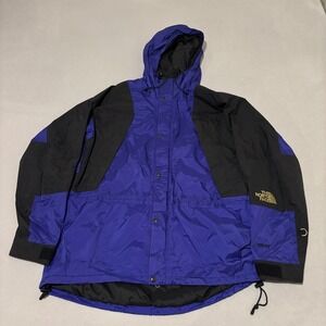 The North Face Mountain Light GORE-TEX Jacket Purple Black Mens XL Vintage